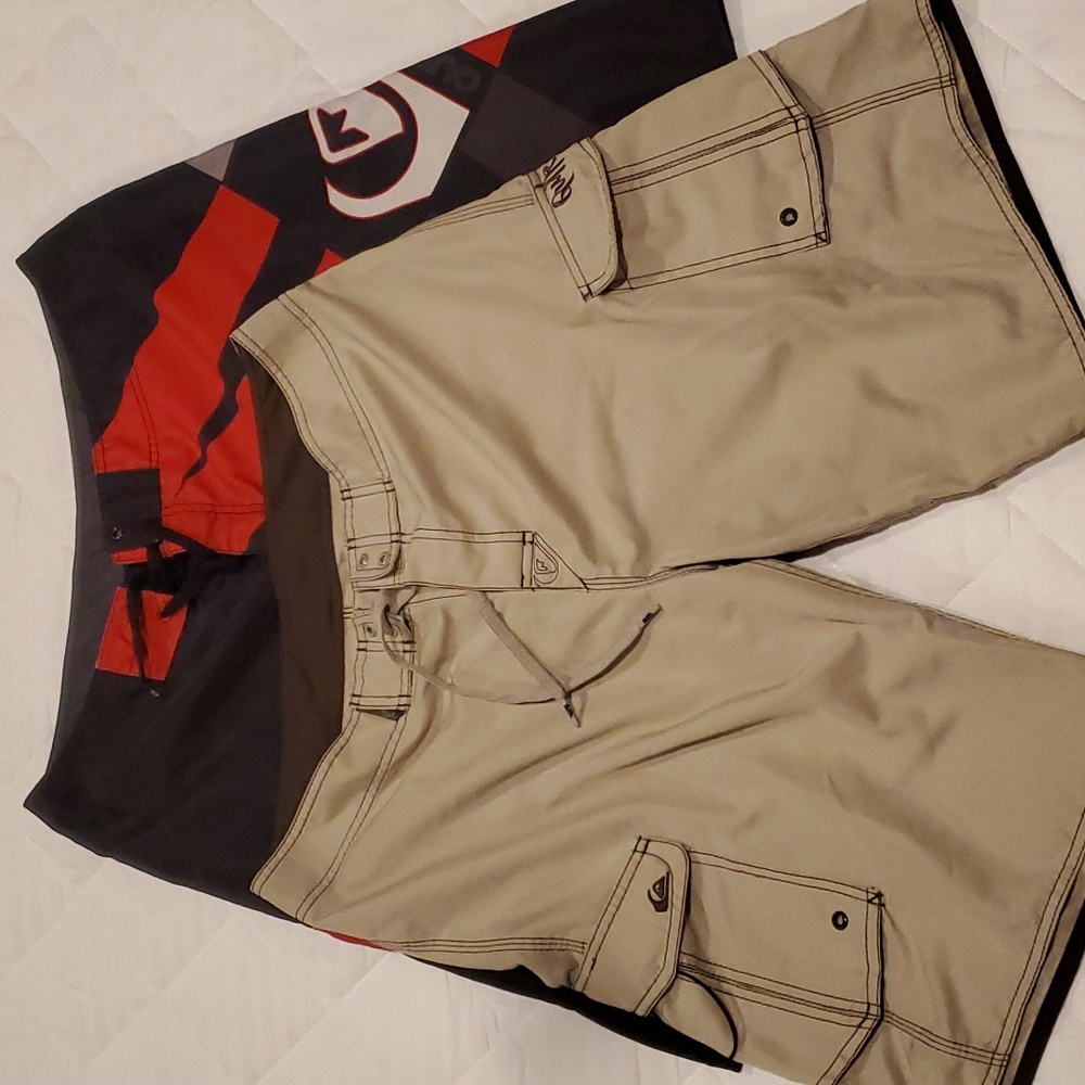 Mens quicksilver board shorts